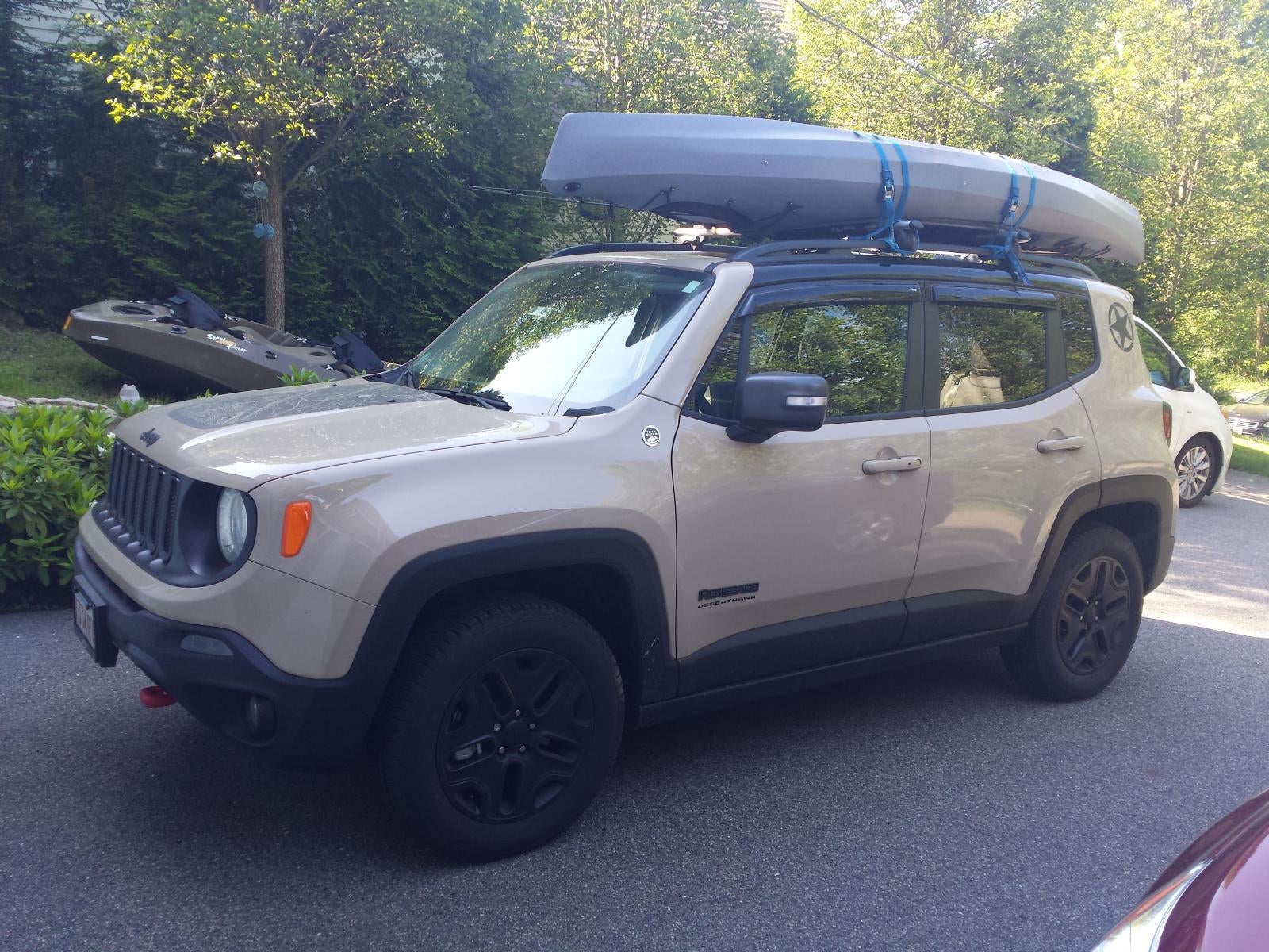 hauling a kayak without roof rack | Jeep Renegade Forum