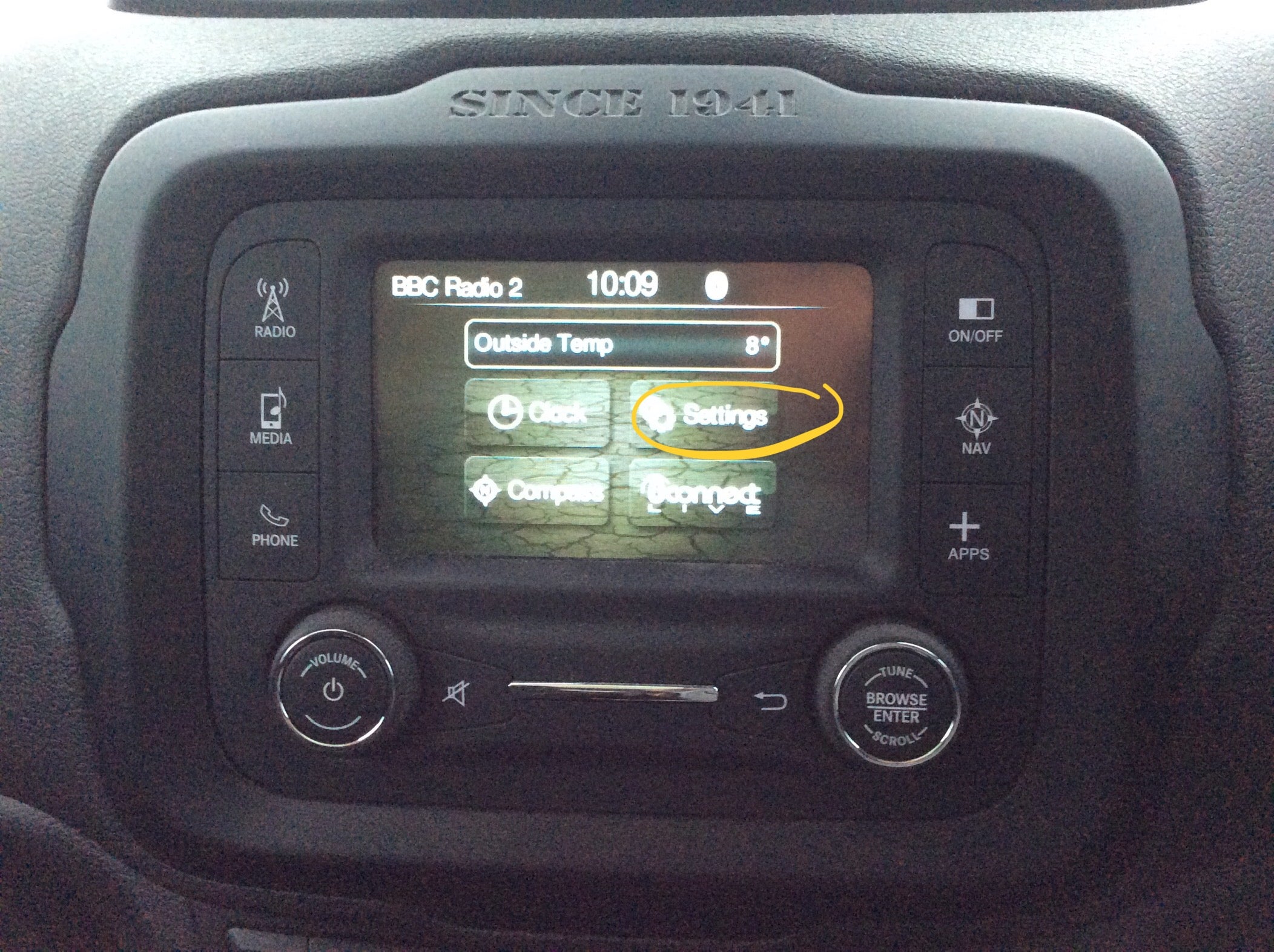 Setting Clock - Solved! | Jeep Renegade Forum
